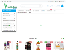 Tablet Screenshot of healthcareatoz.com
